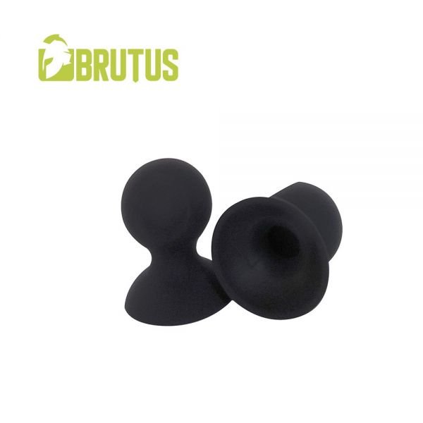 Nip Pull Silicone Nipple Suckers Nippelsauger zwei Größen schwarz 5