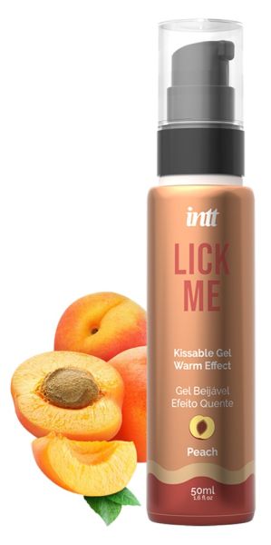 intt Lick me Essbares Gleitgel Pfirsich 50ml 1
