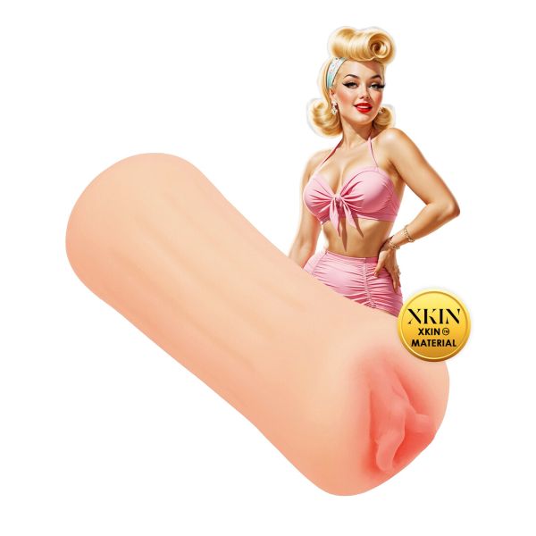 Xkin Pinup Dolls Sun Kissed Beach Babe Molly Blowtide kleiner Masturbator in Hautfarben 1