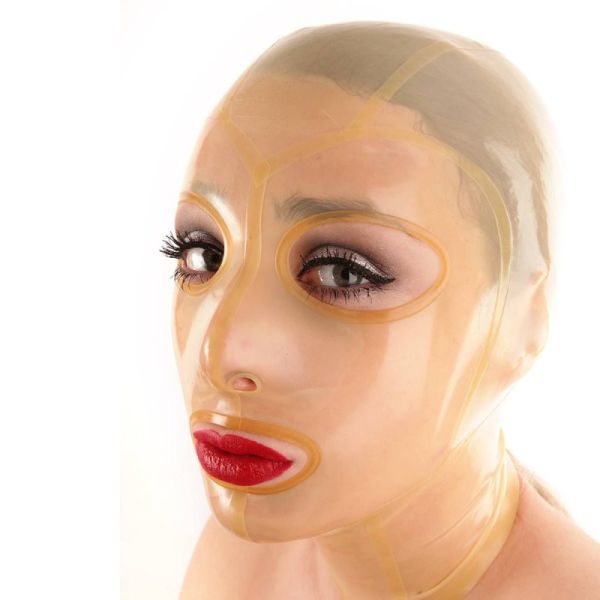 LateXcite Clearsm Latexhaube Transparent 2