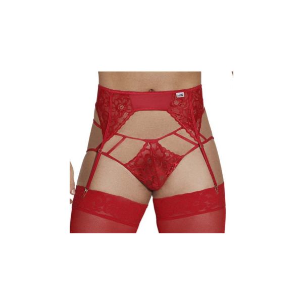 CandyMan Pinga Jockstrap Strapsgürtel Rot