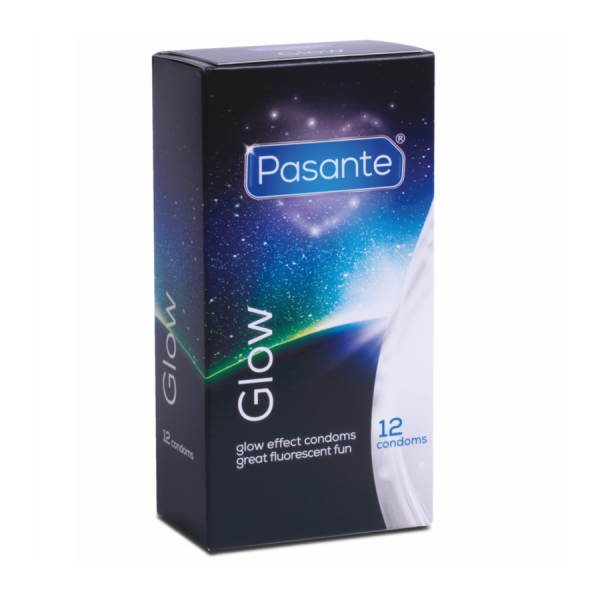 Pasante Glow Kondome transparent 12 Stück