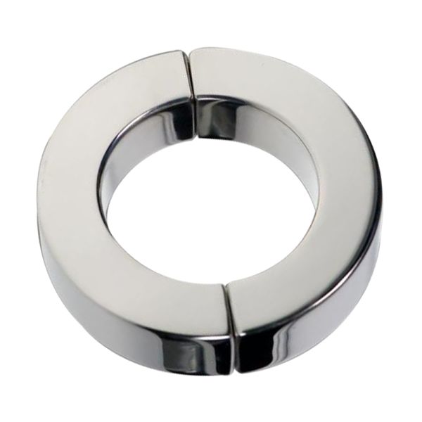 Black Label Magnetischer Cockring mit Scharnier