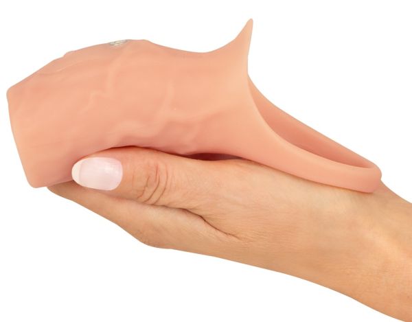 Realistixxx Vibro-Penismanschette mit Hodenring