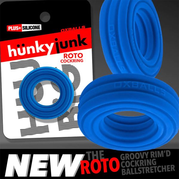 Hünkyjunk Roto Grooved Cockring