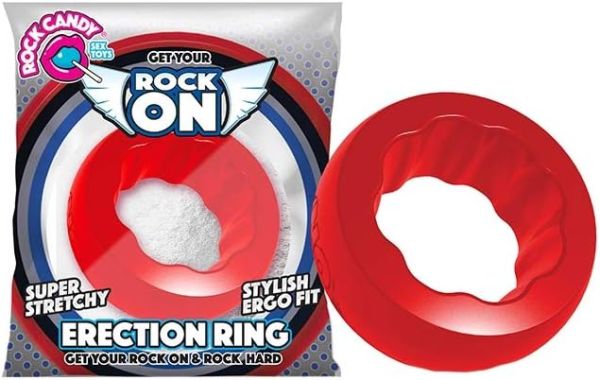 Rock Candy Rock On Ring Penisring rot