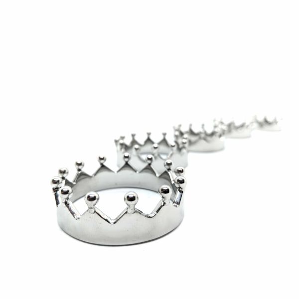 Black Label Penisring Krone aus Edelstahl