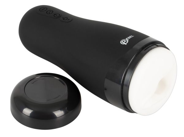 Rebel Masturbator with 3 Functions Masturbator Schwarz