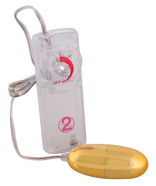 You2Toys Golden Star Vibro Ei in Gold 1