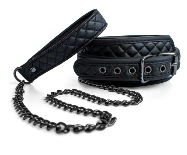SODORRA Vegan Neo Diamond Halsband mit Leine