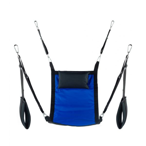 Mr Sling Stoffschlinge Rectangle Komplettset Blau