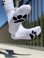 Preview: Sk8erboy PUPPY Socks White 2 Preview: Sk8erboy PUPPY Socks White 2