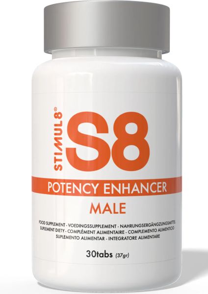 S8 Potency Enhancer Tabs 30 Stück – Vitalität & Leistung