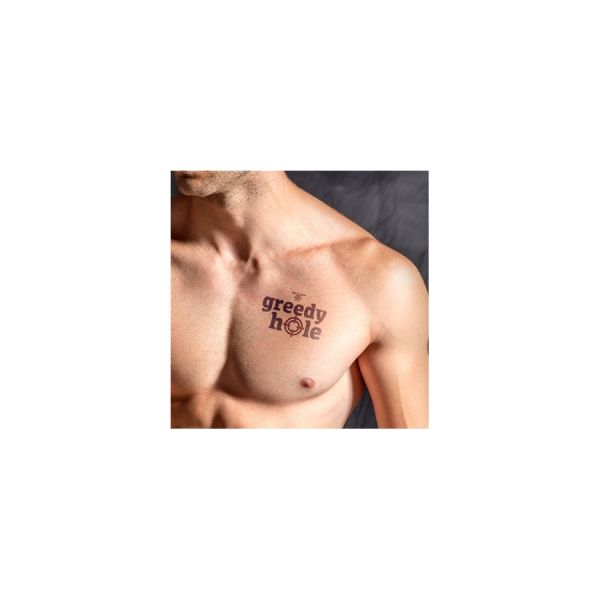 Mister B Temporäres Tattoo Greedy Hole