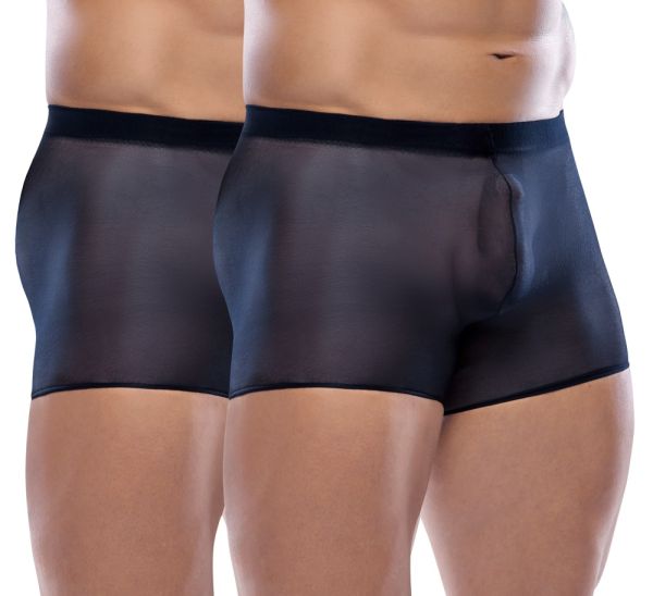 Svenjoyment transparente Pants im Doppelpack in Mitternachtsblau 1