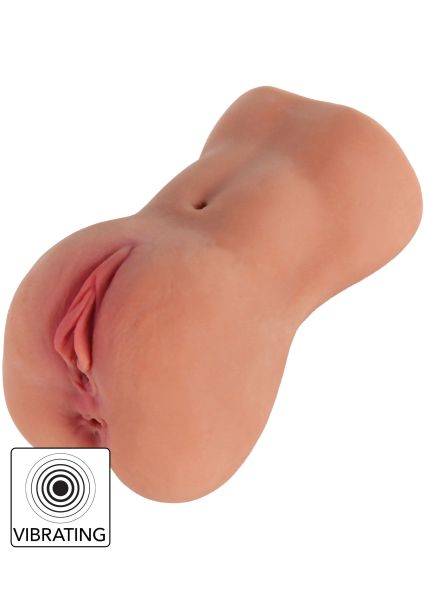 Hidden Desire Bangers Vibrating Hole Masturbator in Karamell 1