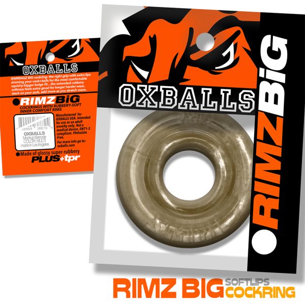 Oxballs RIMZ BIG Softlips Cockring Storm