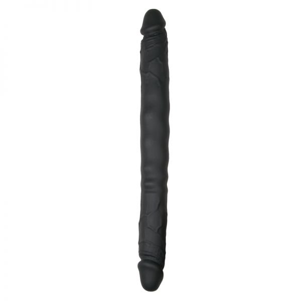 Dildo mit zwei Enden schwarz Doppeldildo