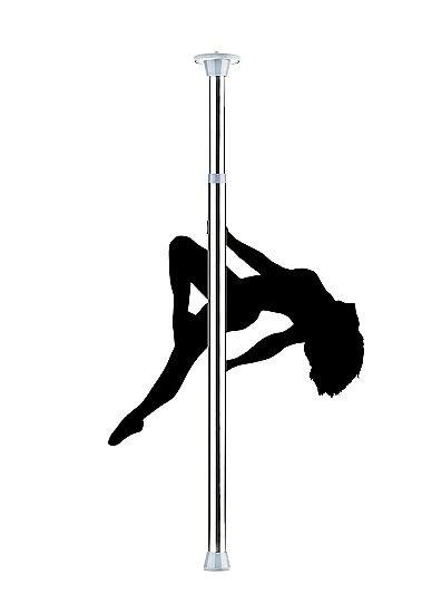 Dance Pole - Silver