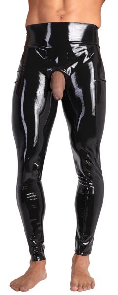 LATE X Leggings aus Latex