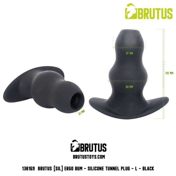 Brutus Ergo Bum Silicone Tunnel Plug 4