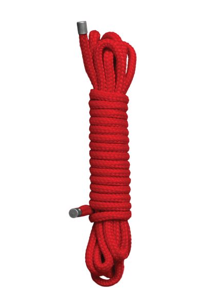 Ouch! Japanese Rope 10 m Bondageseil in Rot 1