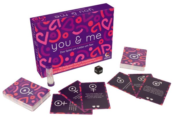 You & Me Kartenspiel | Erotisches Spiel für Paare