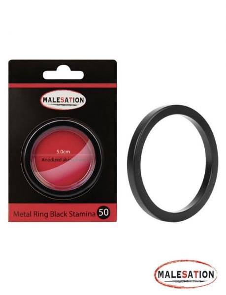 Black Stamina - Aluminum Ring