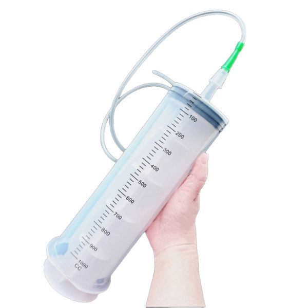 BDSMaster Mega Squirt Klistierspritze 1 Liter mit Schlauch 1