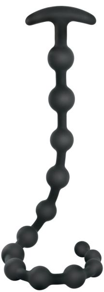 Black Velvets Anal Beads Analkugelkette Schwarz