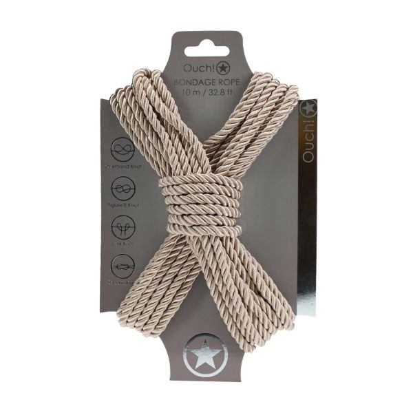 OUCH! Bondage Rope 10 m Gold
