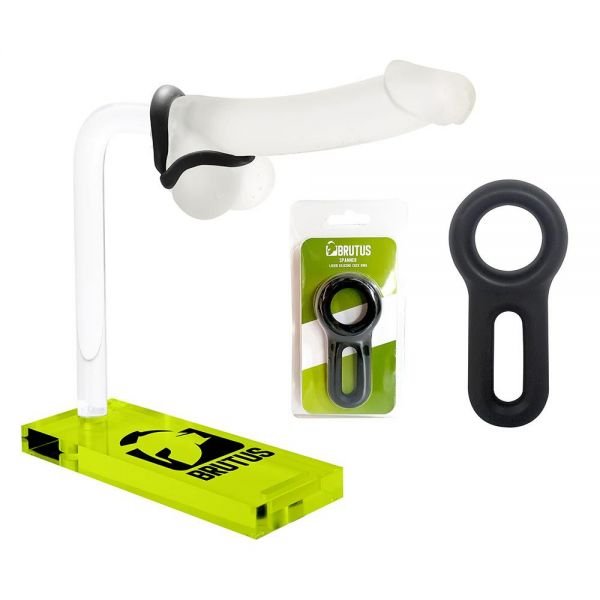 Spanner Liquid Silicone Cock Ring Penisring schwarz 5
