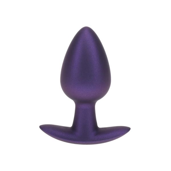 OUCH! Glatter Silikon-Plug Metallic Purple