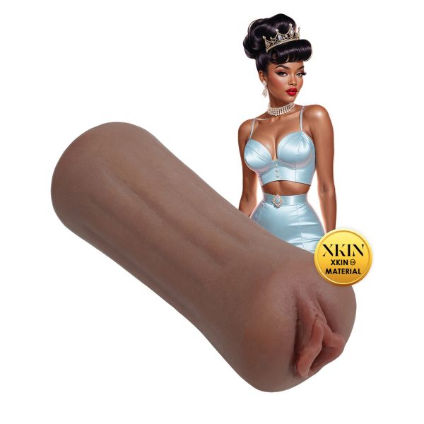 Xkin Pinup Dolls Beauty Queen Lulu Liplust kleiner Masturbator in Braun 1
