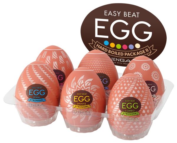 Tenga Egg Stronger Package 6er Masturbator