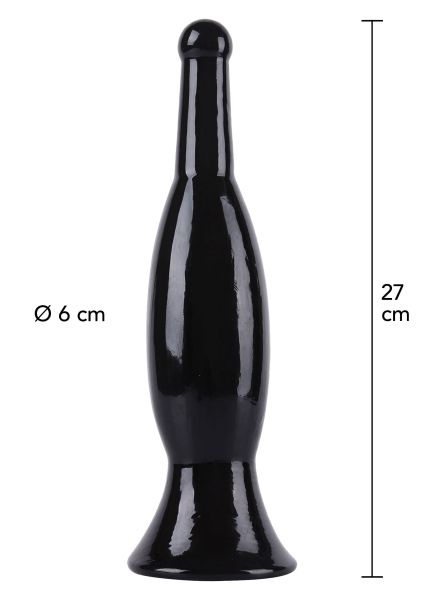 Hidden Desire Buttplug Slider 27cm Analplug Schwarz