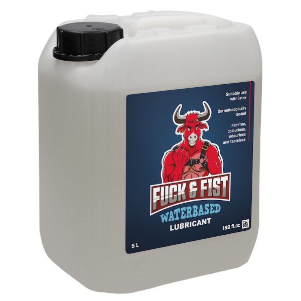 Fuck Fist Wasser Gleitmittel 5L – Großpackung