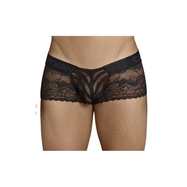 CandyMan Kybele Spitzen-Boxer Schwarz