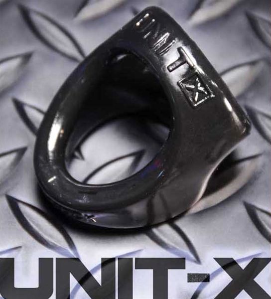 Unit-X Cocksling schwarz Penis- und Hodenring