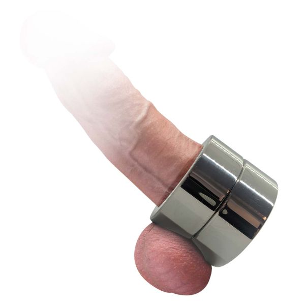 Black Label Kombi Cockring + Ballstretcher