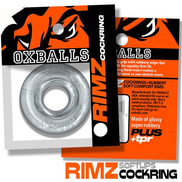 Oxballs RIMZ Softlips Cockring Clear