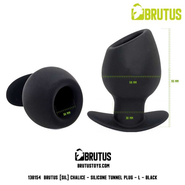 Brutus Chalice Silicone Tunnel Plug 3