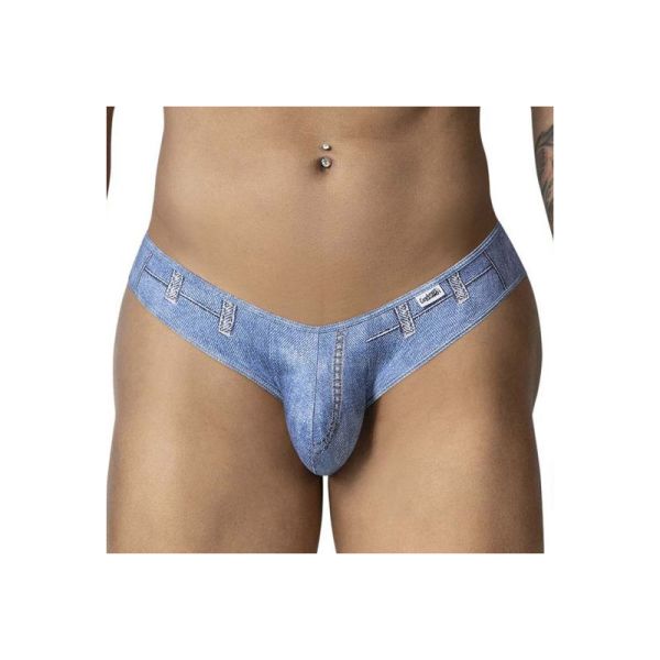 CandyMan Blaue Denim Cowboy Slips