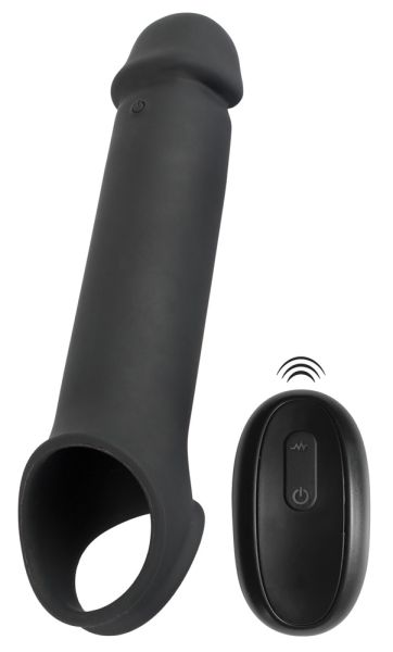 Rebel Remote Controlled Penis Extension Penishülle Schwarz