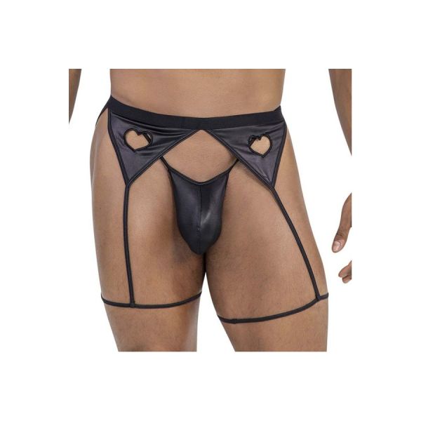 CandyMan String Strumpfband Kamat Schwarz