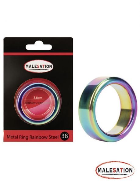 Rainbow Steel - Stainless Steel Ring