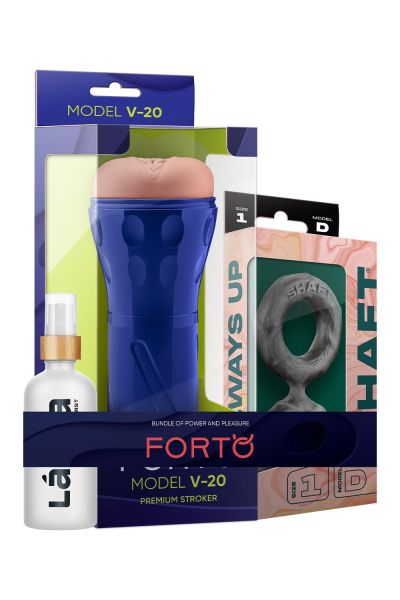 FORTO MODEL V 2.0 Bundle – Masturbator Set