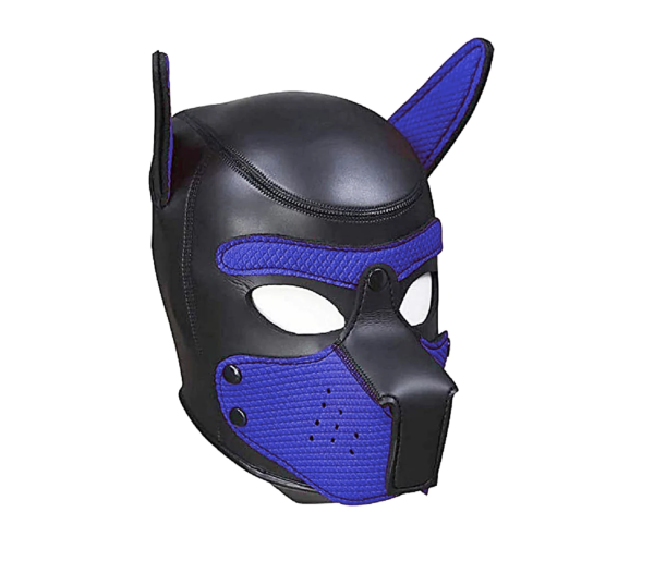 OUCH! Neoprene Puppy Maske blau