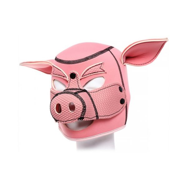 Generique Puppyplay Maske Schwein aus Neopren