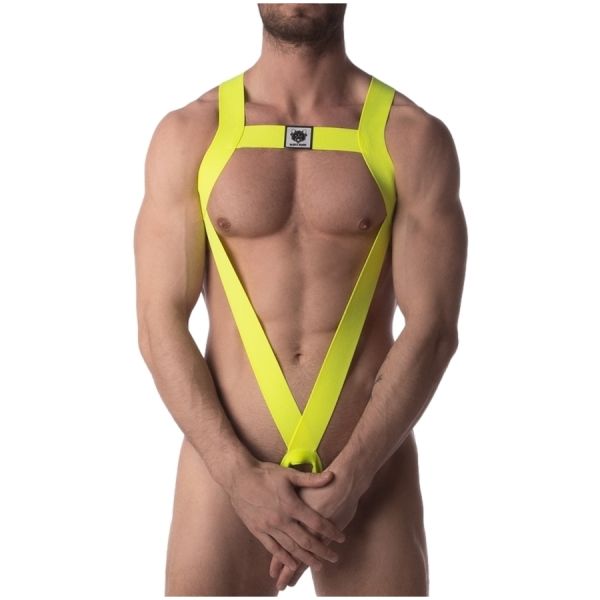 BARCODE Berlin Ikem Body Harness gelb
